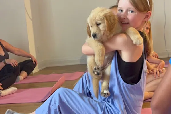 Puppy Yoga Vibes